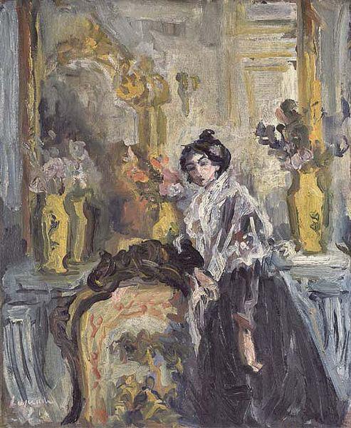 Pierre Laprade Femme accoudee oil painting image